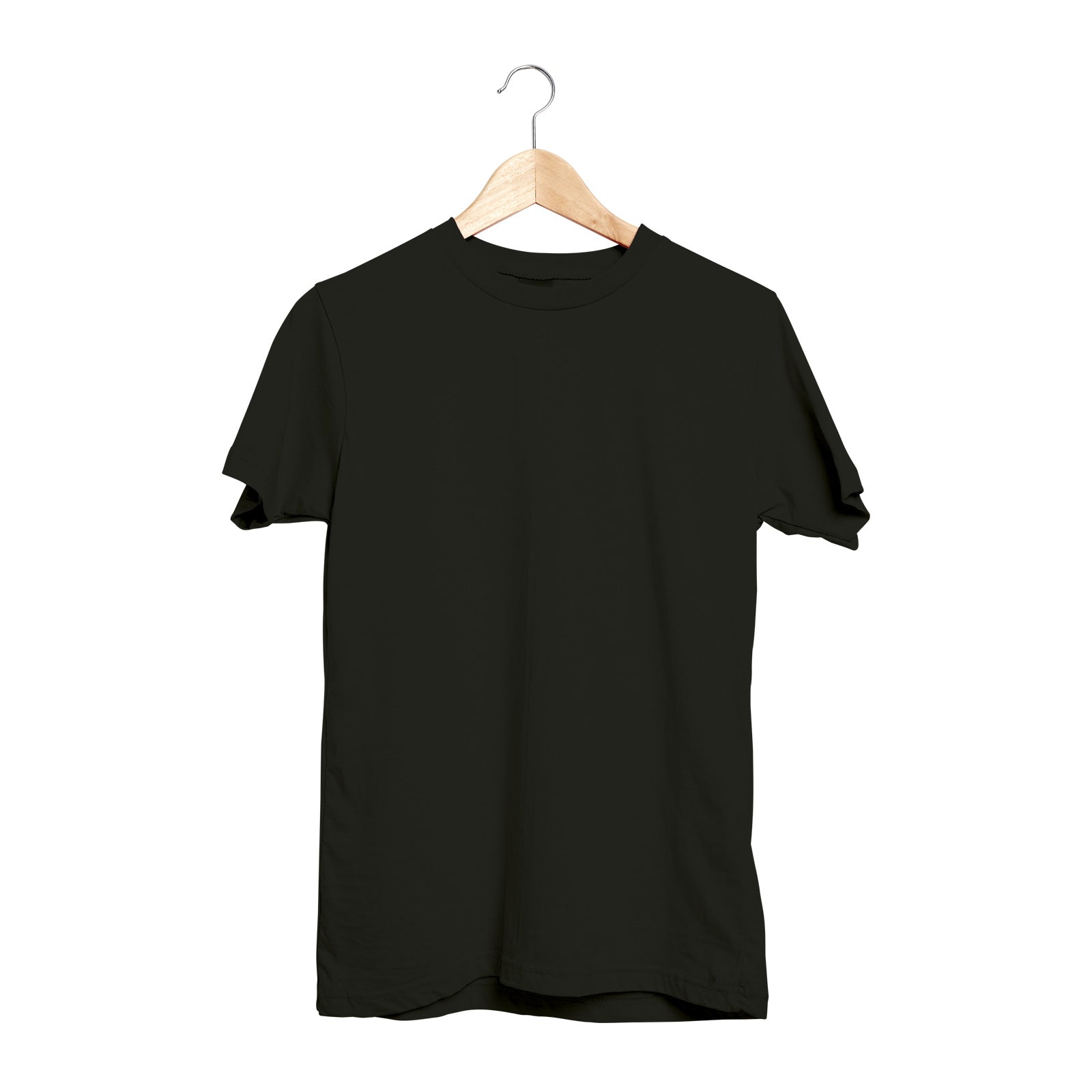Gardenya Siyah Sıfır Yaka T-shirt