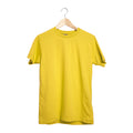 Gardenya Sarı Sıfır Yaka T-shirt
