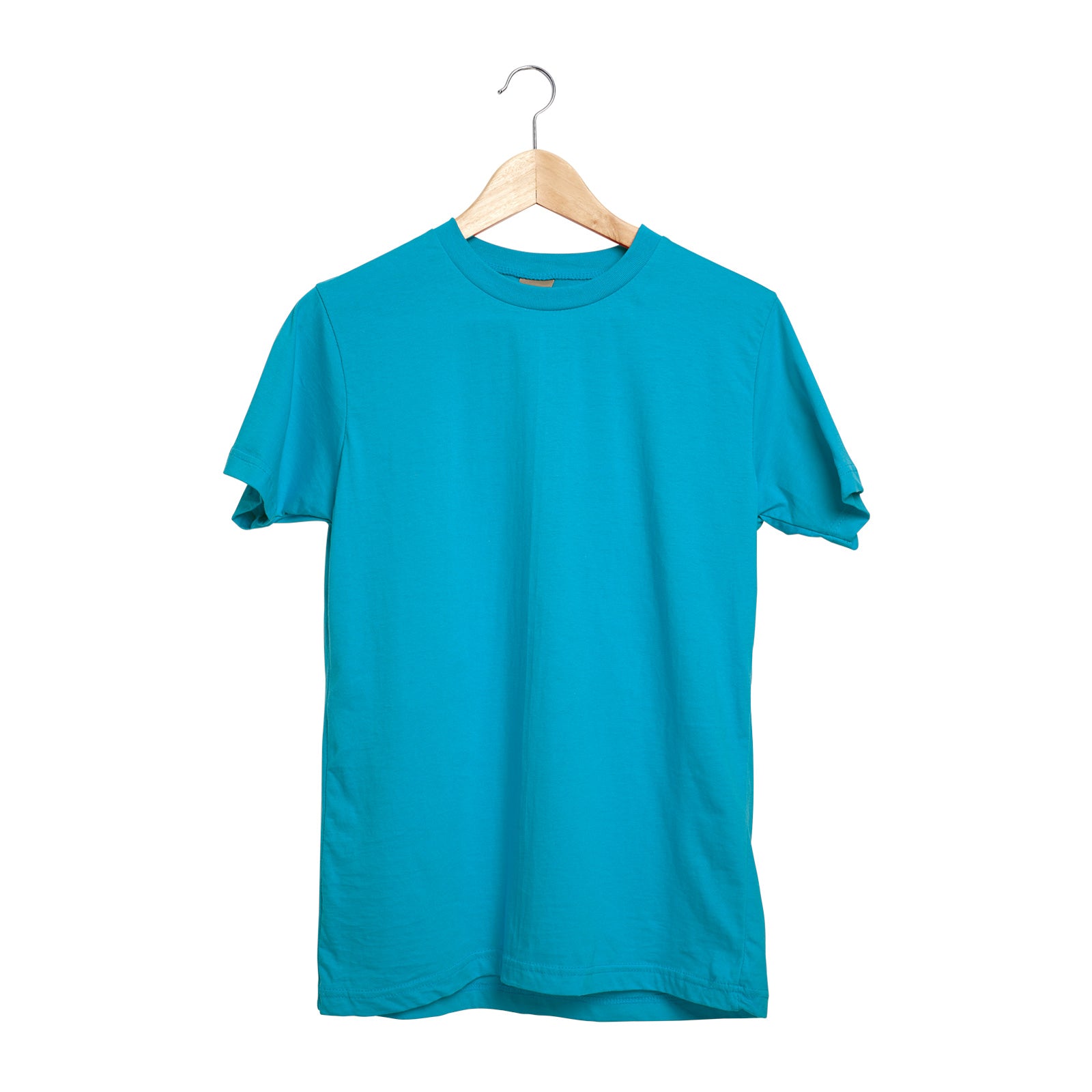 Gardenya Turkuaz Sıfır Yaka T-shirt