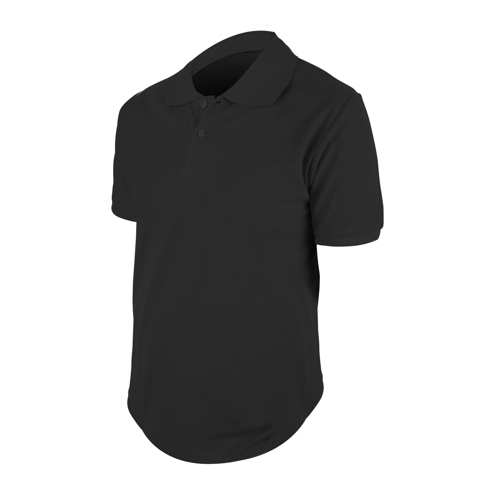 Begonya Siyah Polo Yaka T-shirt