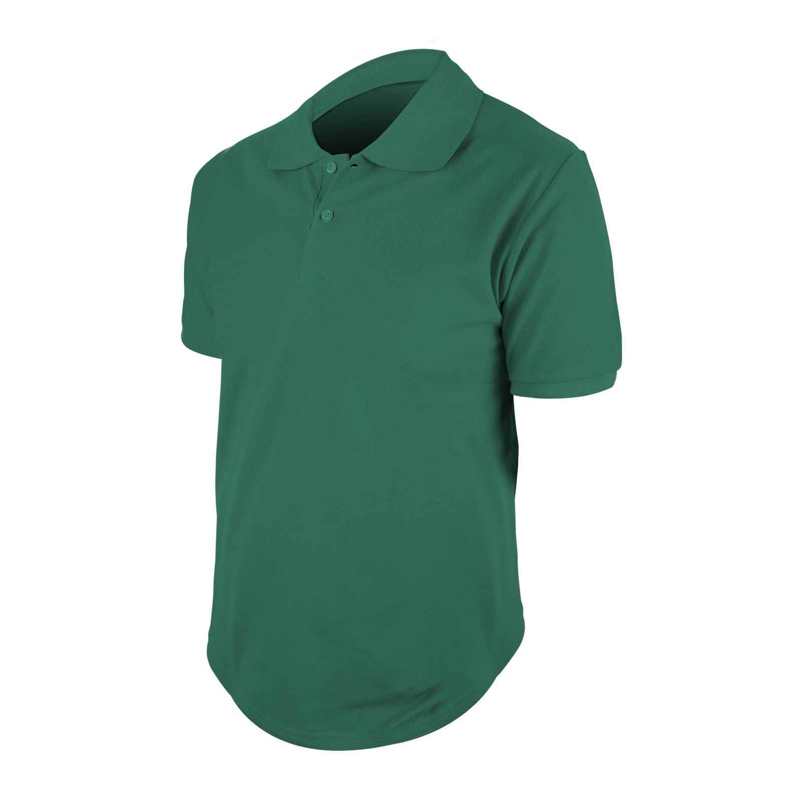 Begonya Koyu Yeşil Polo Yaka T-shirt