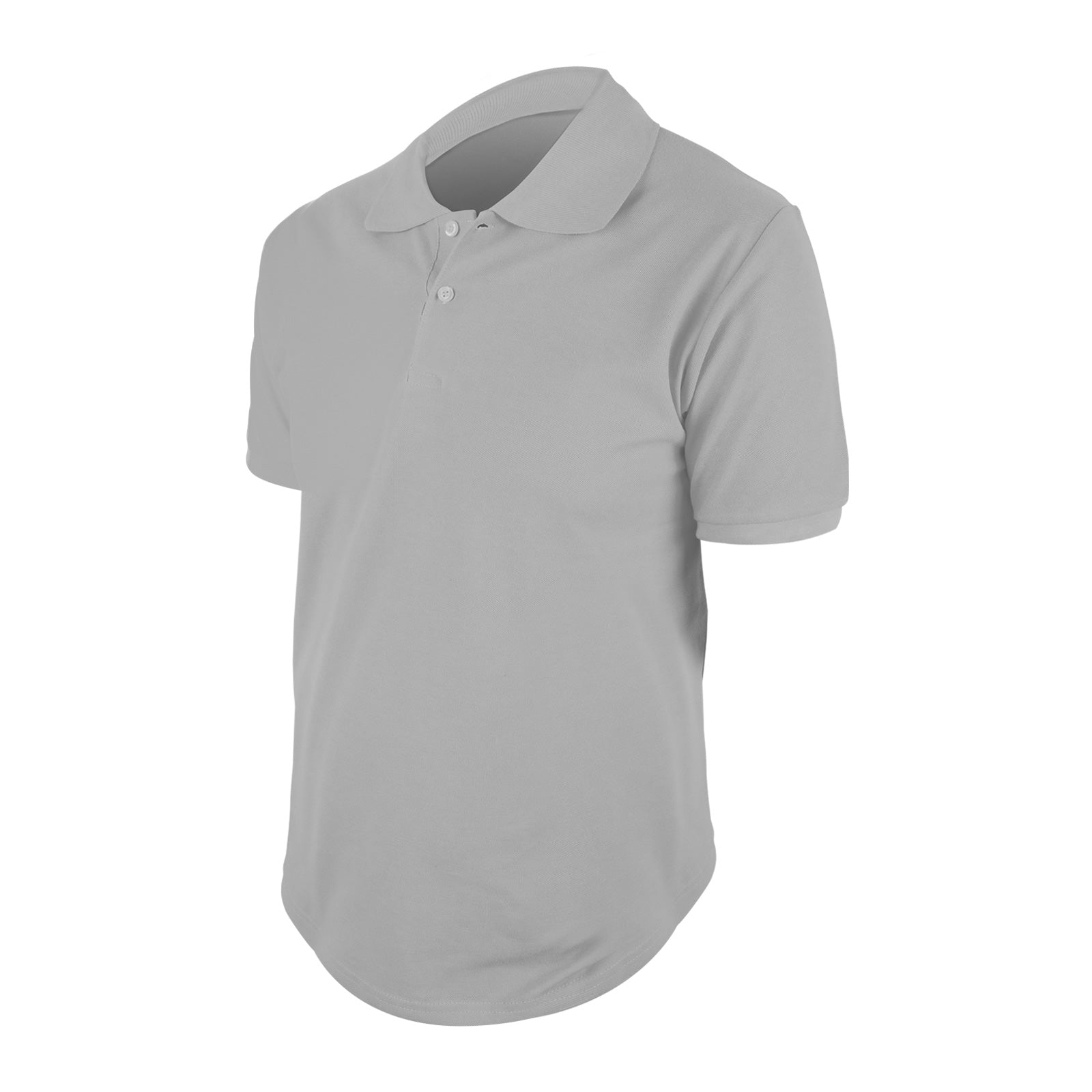 Begonya Gri Polo Yaka T-shirt