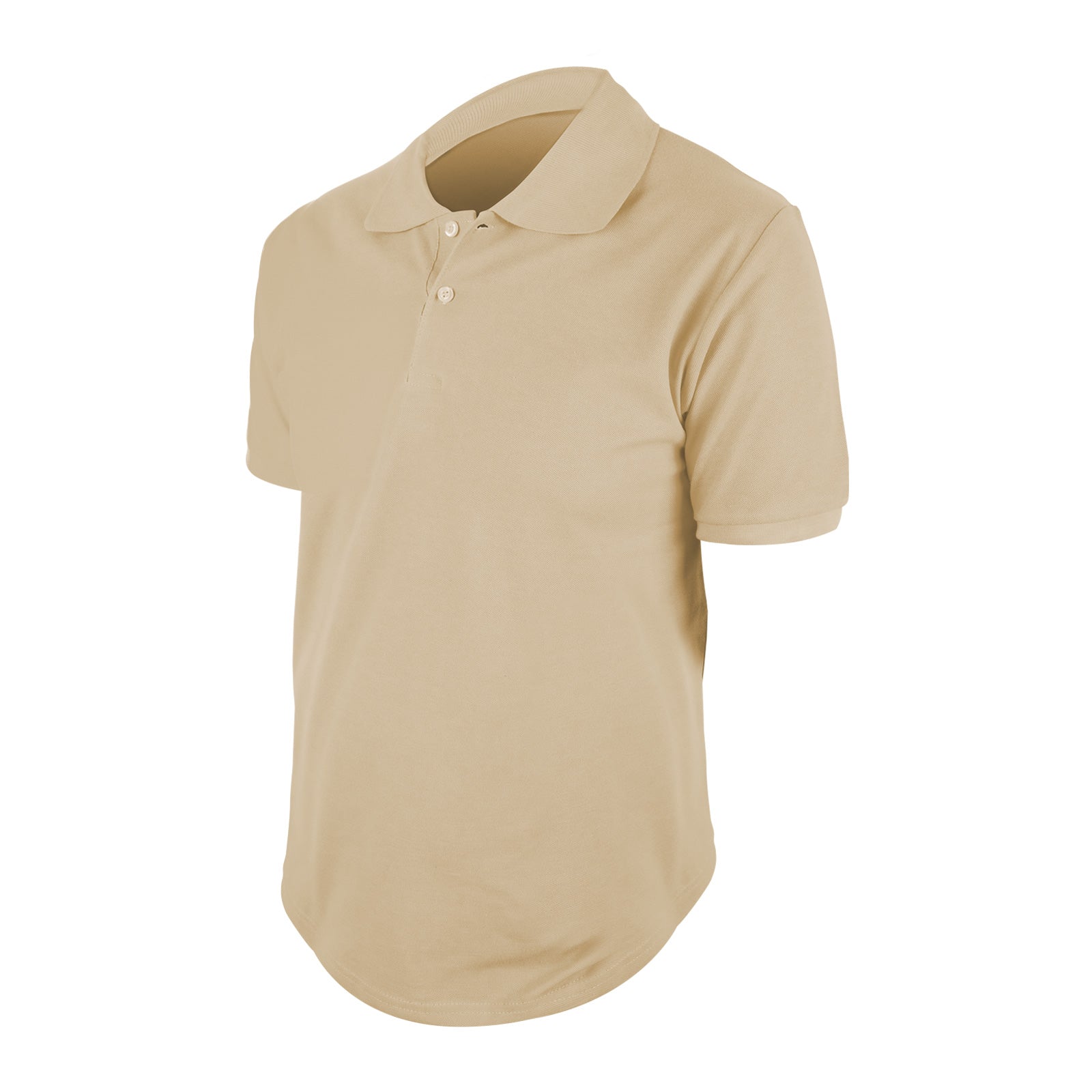 Begonya Bej Polo Yaka T-shirt