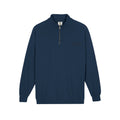 Lacivert Quarter-Zip Sweatshirt