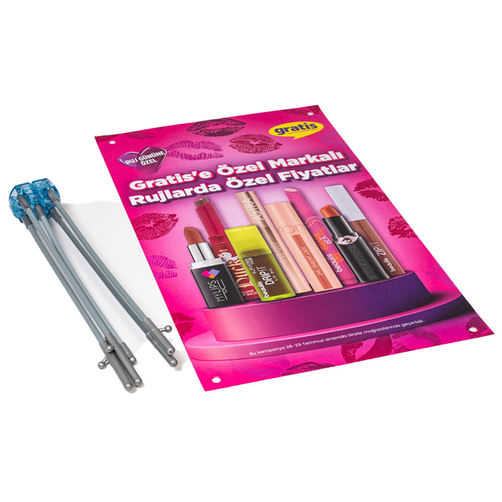 X Display Stand (Baskı Dahil)